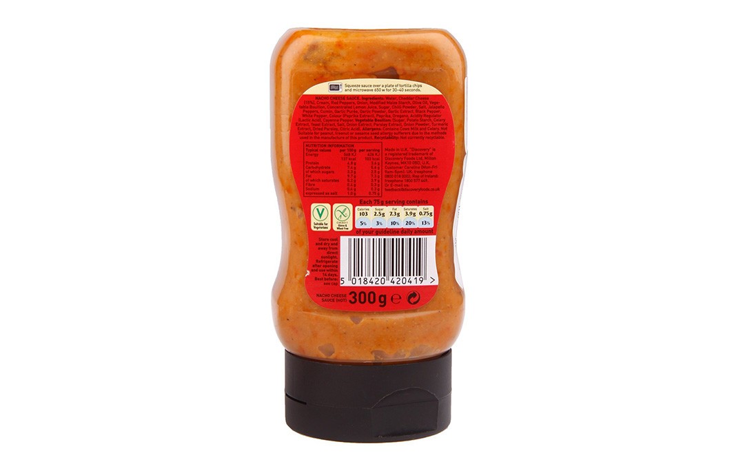 Mexican Santa Maria Nacho Cheese Sauce - Medium   Bottle  300 grams